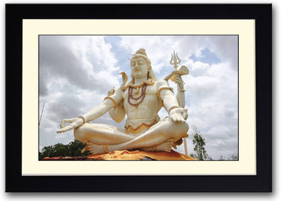 

Aabhaas Shiva Wall Poster Fine Art Print(12 inch X 18 inch, Rolled)