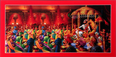 

Aabhaas Shivaji Wall Poster Fine Art Print(12 inch X 18 inch, Rolled)