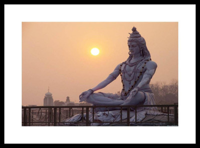 

Aabhaas Shiva Wall Poster Fine Art Print(12 inch X 18 inch, Rolled)