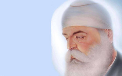

Aabhaas Guru Nanak Wall Poster Fine Art Print(12 inch X 18 inch, Rolled)