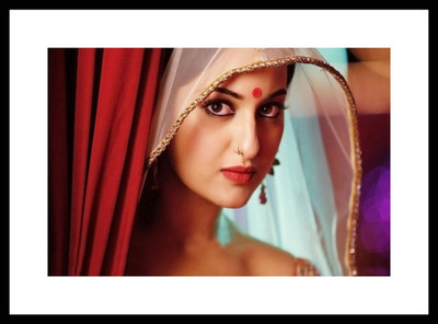 

Aabhaas Sonakshi Sinha Wall Poster Fine Art Print(12 inch X 18 inch, Rolled)