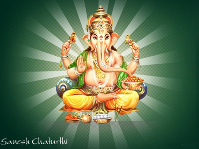 

Aabhaas Ganesha Wall Poster Fine Art Print(12 inch X 18 inch, Rolled)