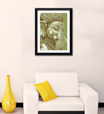 

Aabhaas Ganesha Wall Poster Fine Art Print(12 inch X 18 inch, Rolled)
