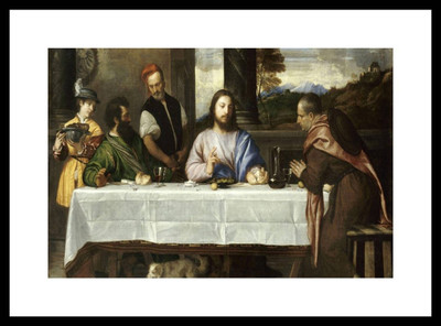 

Aabhaas Jesus Christ Wall Poster Fine Art Print(12 inch X 18 inch, Rolled)