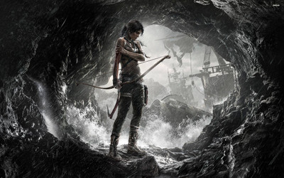 

Aabhaas Tomb Raider Wall Poster Fine Art Print(12 inch X 18 inch, Rolled)