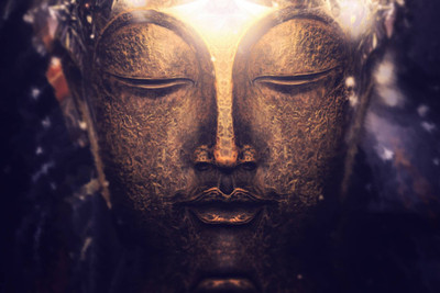 

Aabhaas Buddha Wall Poster Fine Art Print(12 inch X 18 inch, Rolled)