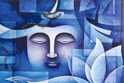 

Aabhaas Shiva Wall Poster Fine Art Print(12 inch X 18 inch, Rolled)