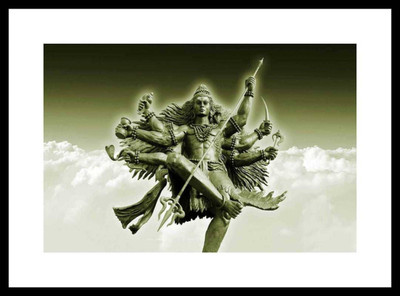 

Aabhaas Shiva Wall Poster Fine Art Print(12 inch X 18 inch, Rolled)