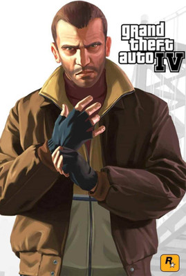 

Akhuratha GTA - Grand Theft Auto Fine Quality Wall Poster Paper Print(12 inch X 18 inch, Rolled)