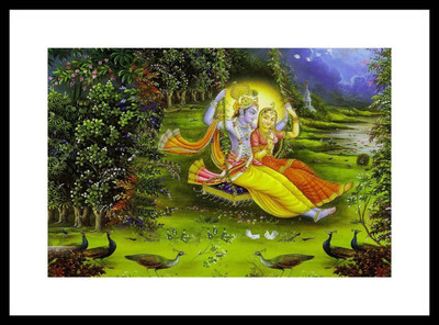 

Aabhaas Krishna Wall Poster Fine Art Print(12 inch X 18 inch, Rolled)