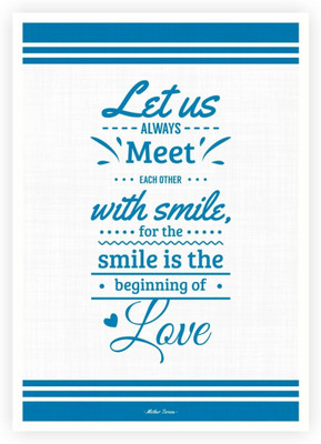 

Aabhaas Mother Teresa Wall Poster Fine Art Print(12 inch X 18 inch, Rolled)