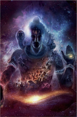 

Aabhaas Shiva Wall Poster Fine Art Print(12 inch X 18 inch, Rolled)