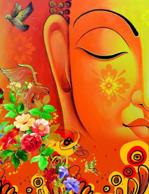 

Aabhaas Buddha Wall Poster Fine Art Print(12 inch X 18 inch, Rolled)