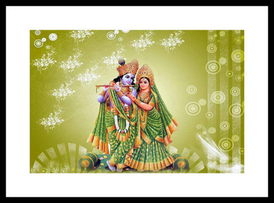 

Aabhaas Krishna Wall Poster Fine Art Print(12 inch X 18 inch, Rolled)