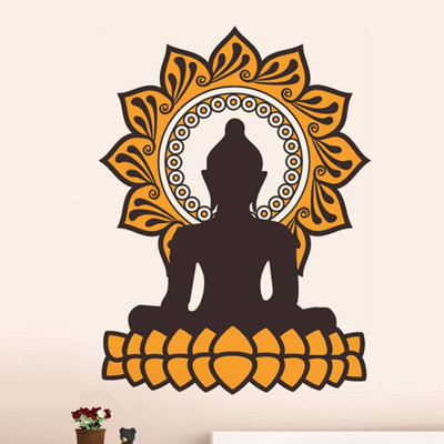 

Aabhaas Buddha Wall Poster Fine Art Print(12 inch X 18 inch, Rolled)