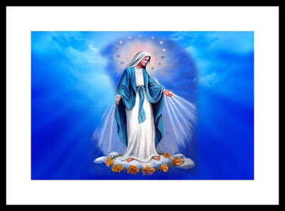 

Aabhaas Jesus Christ Wall Poster Fine Art Print(12 inch X 18 inch, Rolled)