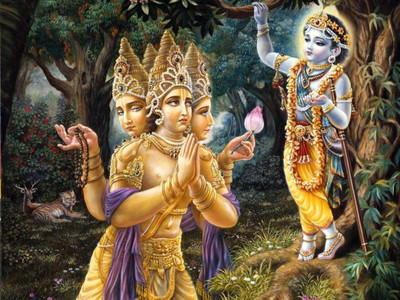 

Aabhaas Vishnu Wall Poster Fine Art Print(12 inch X 18 inch, Rolled)