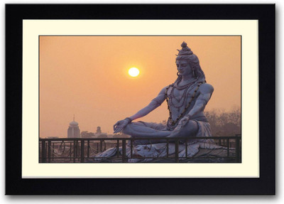 

Aabhaas Shiva Wall Poster Fine Art Print(12 inch X 18 inch, Rolled)