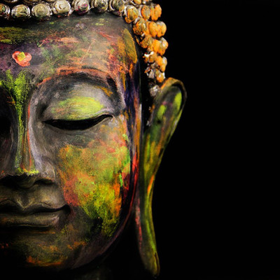 

Aabhaas Buddha Wall Poster Fine Art Print(12 inch X 18 inch, Rolled)