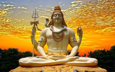 

Aabhaas Shiva Wall Poster Fine Art Print(12 inch X 18 inch, Rolled)