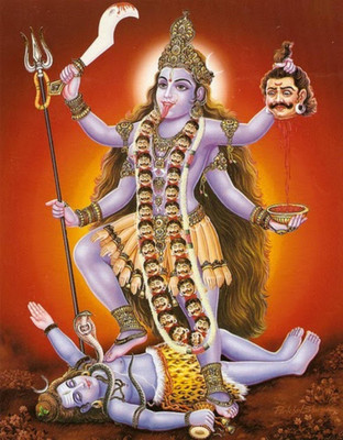 

Aabhaas Mata Lakshmi Wall Poster Fine Art Print(12 inch X 18 inch, Rolled)