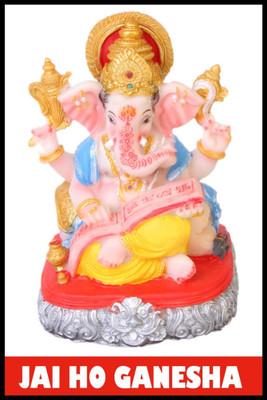 

Aabhaas Ganesha Wall Poster Fine Art Print(12 inch X 18 inch, Rolled)