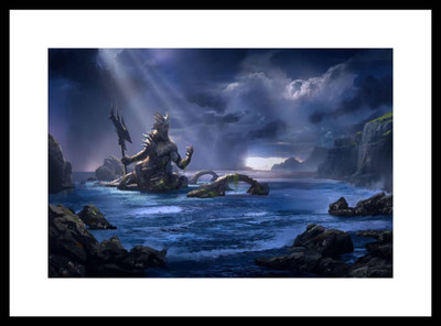 

Aabhaas Shiva Wall Poster Fine Art Print(12 inch X 18 inch, Rolled)