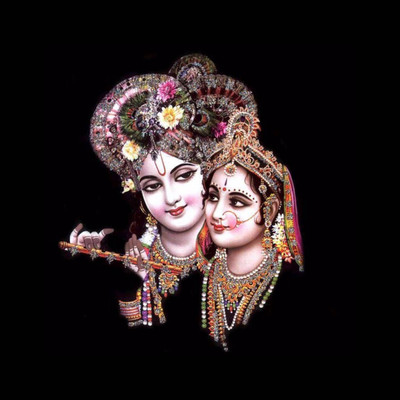 

Aabhaas Radha Krishna Wall Poster Fine Art Print(12 inch X 18 inch, Rolled)