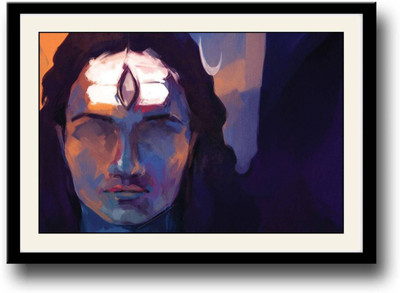 

Aabhaas Shiva Wall Poster Fine Art Print(12 inch X 18 inch, Rolled)