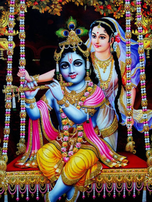 

Aabhaas Krishna Wall Poster Fine Art Print(12 inch X 18 inch, Rolled)