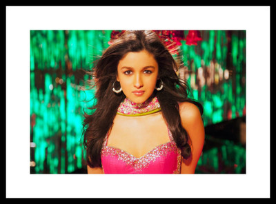 

Aabhaas Alia Bhatt Wall Poster Fine Art Print(12 inch X 18 inch, Rolled)