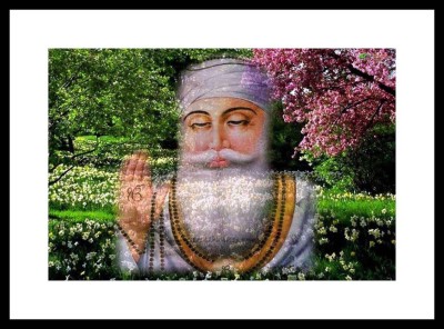 

Aabhaas Guru Nanak Wall Poster Fine Art Print(12 inch X 18 inch, Rolled)