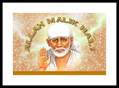 

Aabhaas Sai Baba Wall Poster Fine Art Print(12 inch X 18 inch, Rolled)