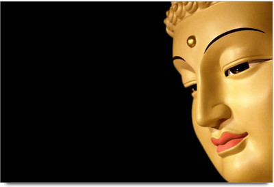 

Aabhaas Buddha Wall Poster Fine Art Print(12 inch X 18 inch, Rolled)