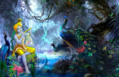 

Aabhaas Krishna Wall Poster Fine Art Print(12 inch X 18 inch, Rolled)
