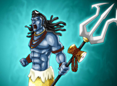 

Aabhaas Shiva Wall Poster Fine Art Print(12 inch X 18 inch, Rolled)