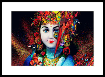 

Aabhaas Krishna Wall Poster Fine Art Print(12 inch X 18 inch, Rolled)