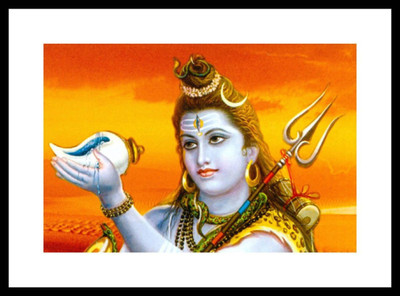 

Aabhaas Shiva Wall Poster Fine Art Print(12 inch X 18 inch, Rolled)