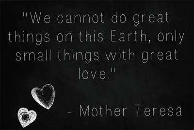 

Aabhaas Mother Teresa Wall Poster Fine Art Print(12 inch X 18 inch, Rolled)