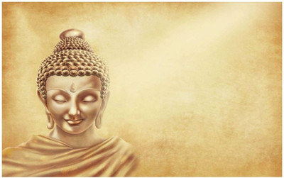 

Aabhaas Buddha Wall Poster Fine Art Print(12 inch X 18 inch, Rolled)