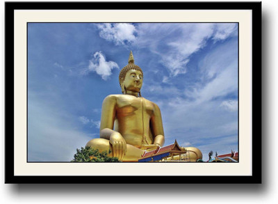 

Aabhaas Buddha Wall Poster Fine Art Print(12 inch X 18 inch, Rolled)
