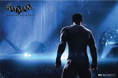

Aabhaas Batman Arkham Origins Wall Poster Fine Art Print(12 inch X 18 inch, Rolled)