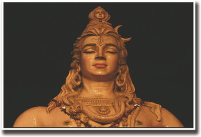 

Aabhaas Shiva Wall Poster Fine Art Print(12 inch X 18 inch, Rolled)
