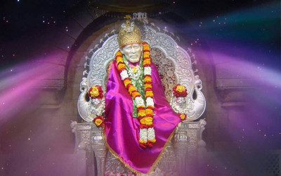 

Aabhaas Sai Baba Wall Poster Fine Art Print(12 inch X 18 inch, Rolled)