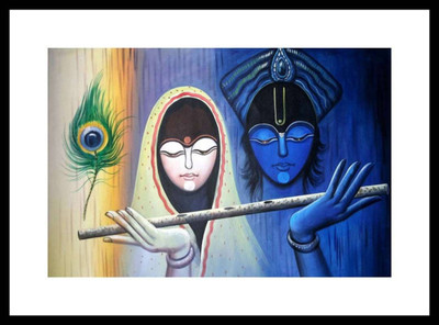 

Aabhaas Krishna Wall Poster Fine Art Print(12 inch X 18 inch, Rolled)