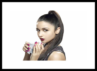 

Aabhaas Alia Bhatt Wall Poster Fine Art Print(12 inch X 18 inch, Rolled)
