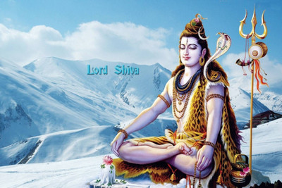 

Aabhaas Shiva Wall Poster Fine Art Print(12 inch X 18 inch, Rolled)