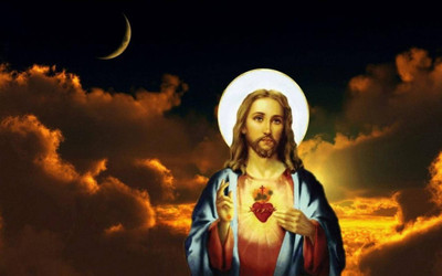 

Aabhaas Jesus Christ Wall Poster Fine Art Print(12 inch X 18 inch, Rolled)