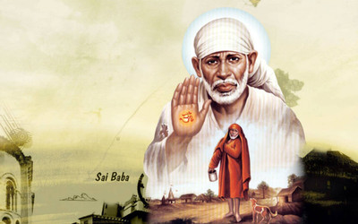 

Aabhaas Sai Baba Wall Poster Fine Art Print(12 inch X 18 inch, Rolled)