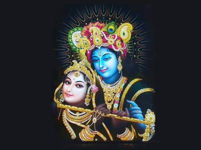 

Aabhaas Krishna Wall Poster Fine Art Print(12 inch X 18 inch, Rolled)